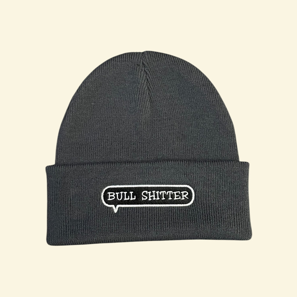 BULL SHITTER Original Cuffed Beanie Slang Hat