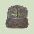 ‘Matcha Club’ Low profile vintage denim