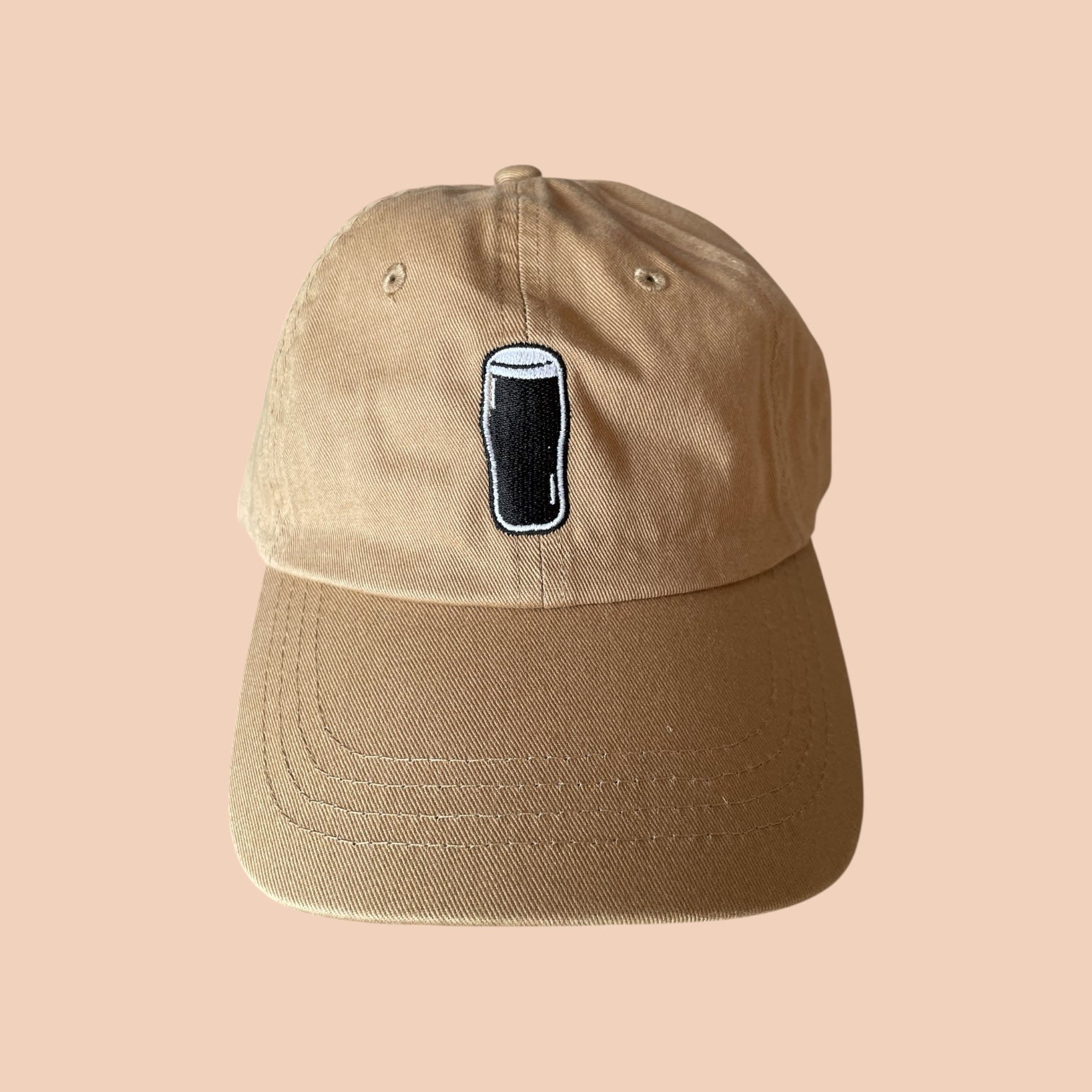 ‘Stout pint’ Low profile dad style cap
