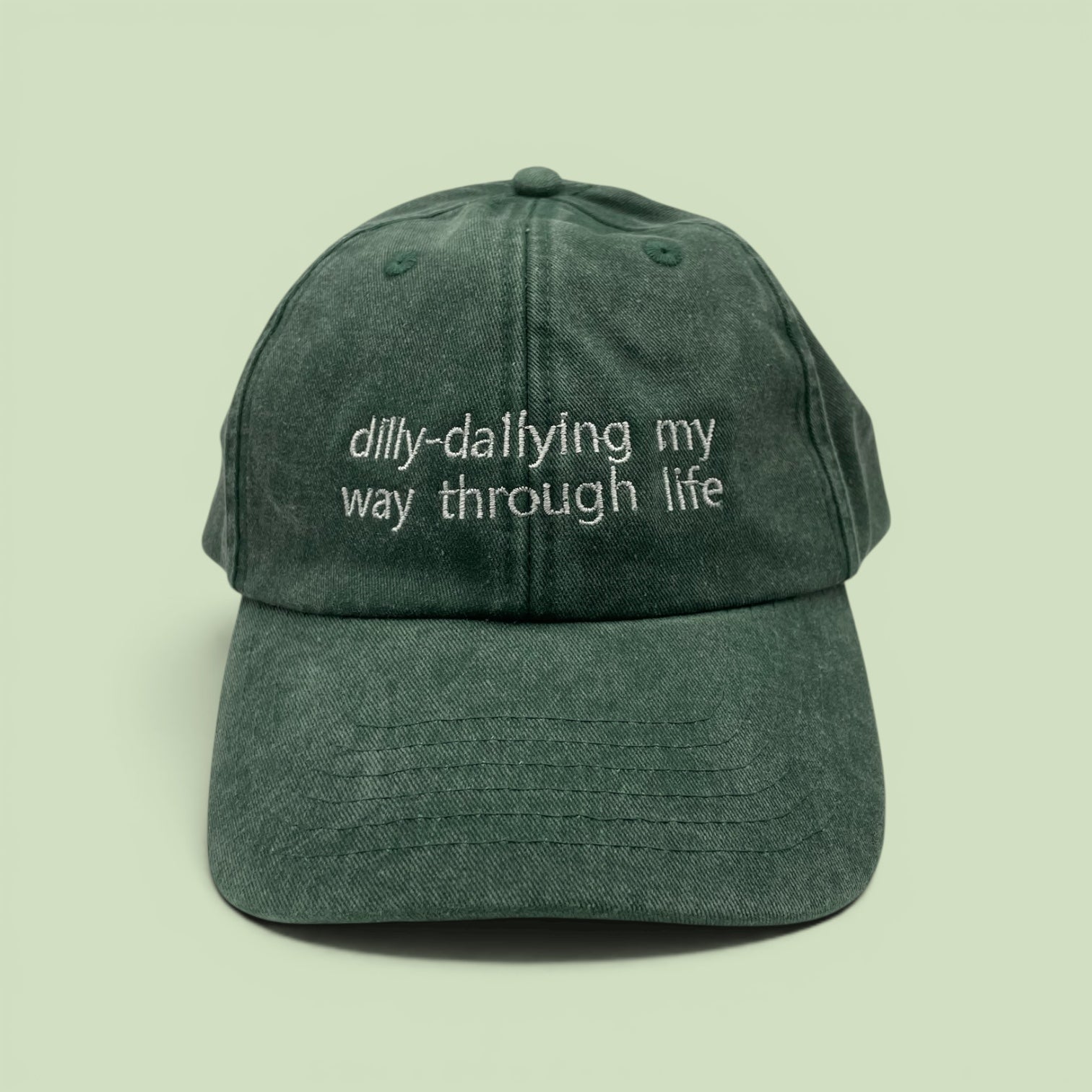 ‘Dilly-Dallying my way through life’ Low profile vintage denim