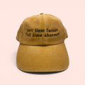 ‘full time farmer part time charmer’ Low profile vintage denim