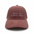 Personalised Organic Cord Cap