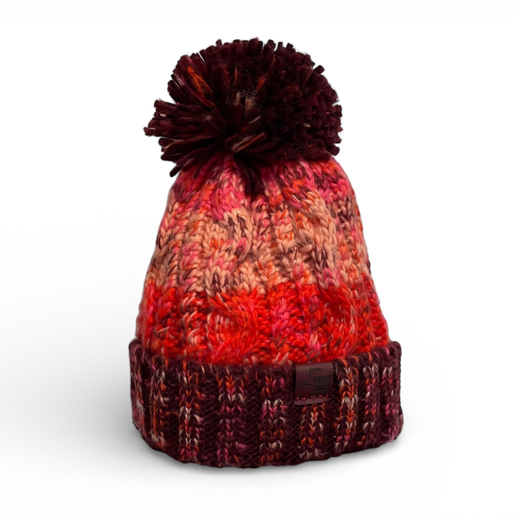 Chunky Sherbet Bobble Beanie