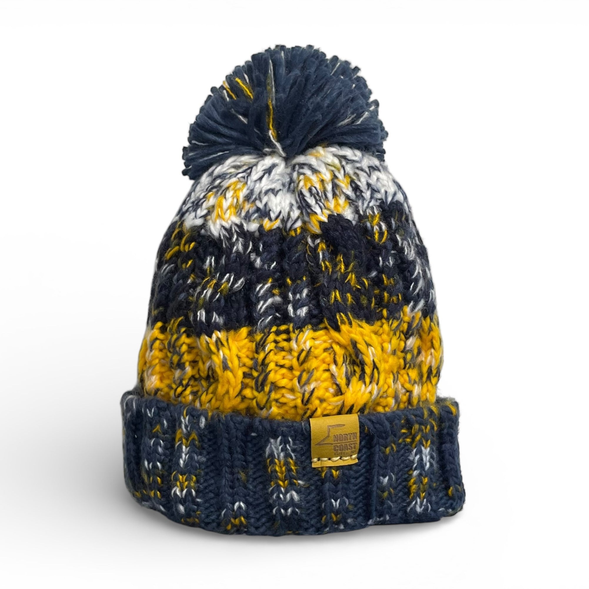 Chunky Frosty Morning Bobble Beanie