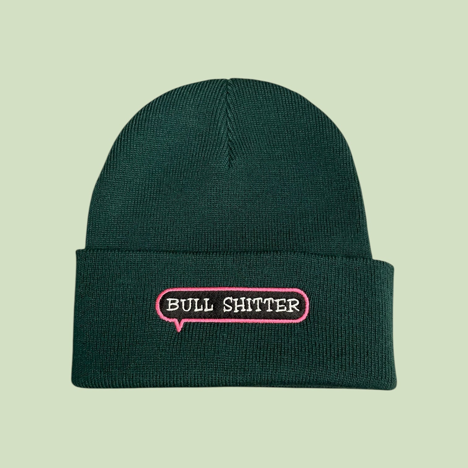 BULL SHITTER Original Cuffed Beanie Slang Hat