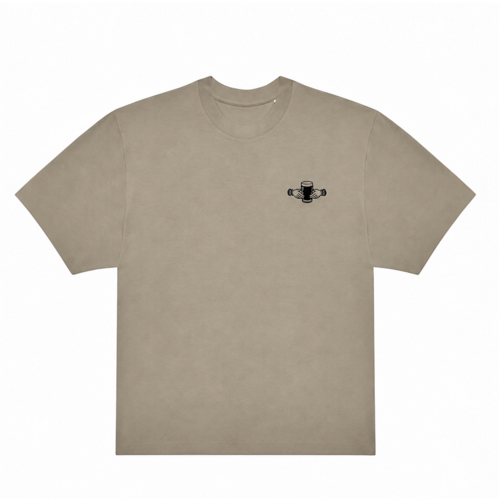 Oversized Stout embroidered T.Shirt