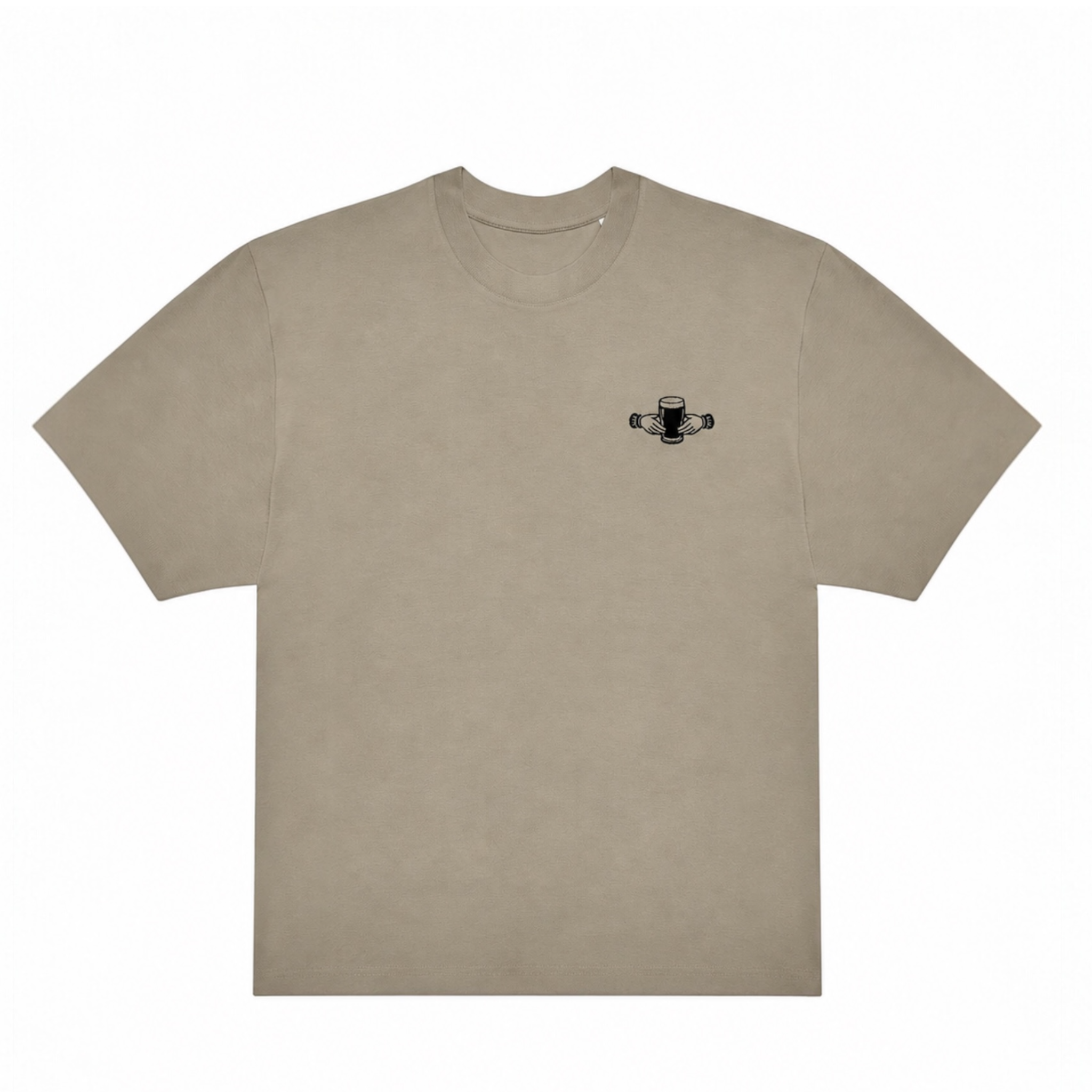 Oversized Stout embroidered T.Shirt