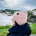 Heavyweight Multi-yarn beanie Strawberry
