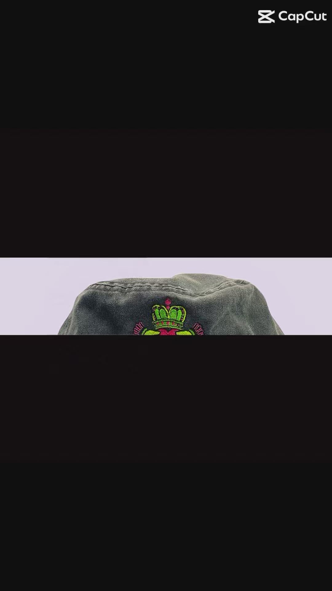 Adult- Cord ‘Neon Claddagh’ Cap