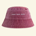 Personalised Slogan Bucket Hat